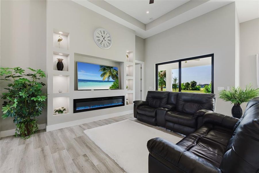 Furnished interior view inside a new home in , Cape Coral (Image 42). Furnished interior view inside a new home in , Cape Coral (Image 42).