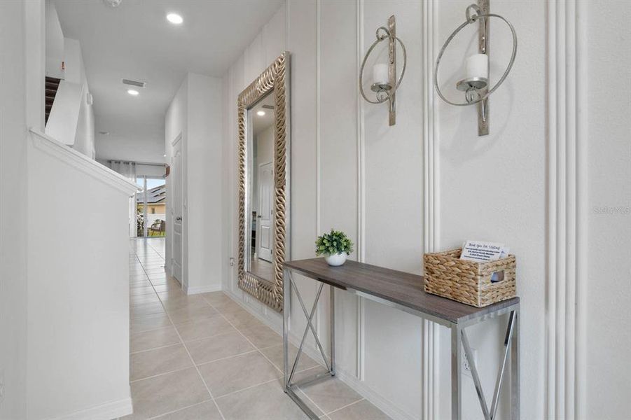 Furnished interior view inside a new home in Brentwood, Davenport (Image 26). Furnished interior view inside a new home in Brentwood, Davenport (Image 26).