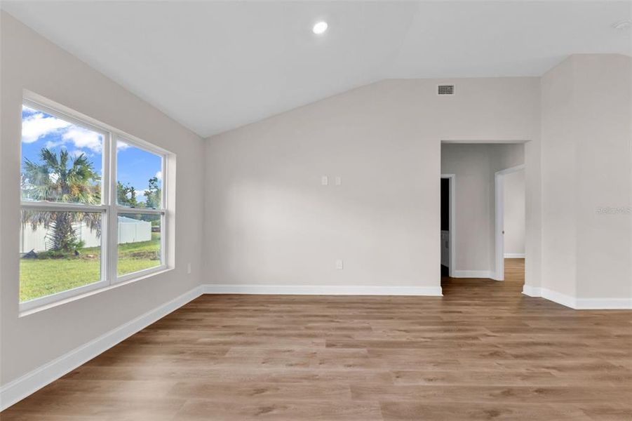 Spacious, unfurnished interior of a new home in , North Port (Image 21). Spacious, unfurnished interior of a new home in , North Port (Image 21).