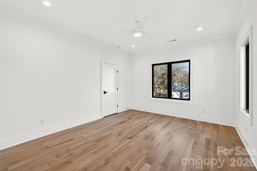 3rd Floor, Bedroom/Loft. The room has a wet bar, sink, refrigerator drawer, ice drawer and a connecting full bath, shower, vanity sink.