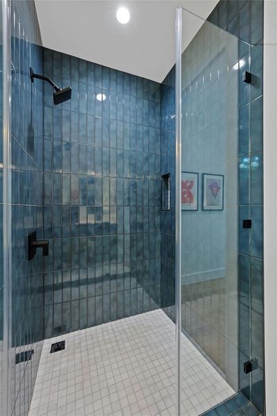 Close-up of interior finishes inside a home in , Austin (Image 19).