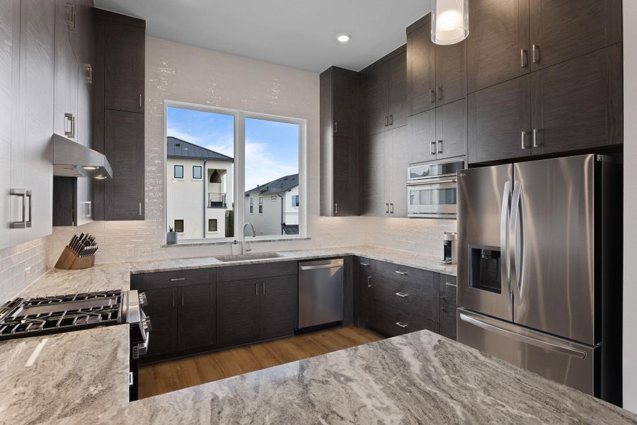 Furnished interior view inside a new home in , Austin (Image 17).