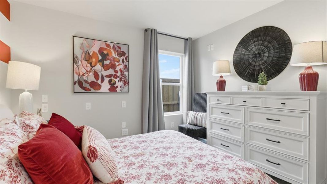 Furnished interior view inside a new home in Longhorn Estates, Fort Worth (Image 9).