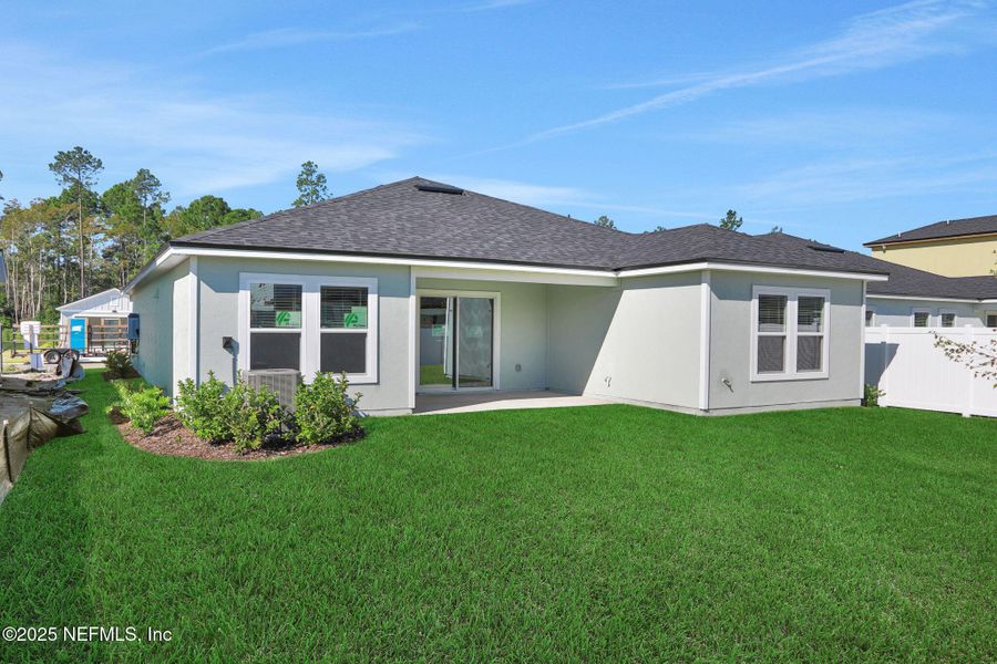 Exterior details and patio area of a home in Cordova Palms, St. Augustine (Image 20).