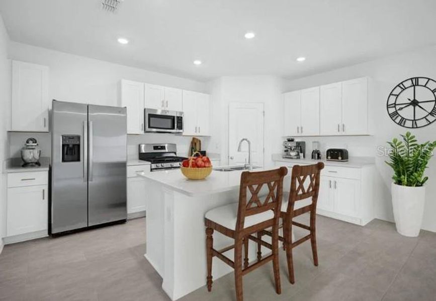 Furnished interior view inside a new home in Palm Wind, Hudson (Image 12).