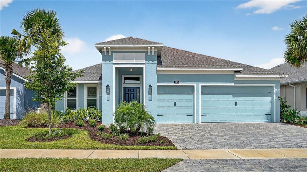 Front exterior of a new home in , Daytona Beach, FL, highlighting curb appeal (Image 2).