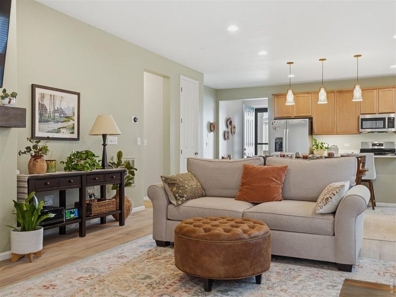 Furnished interior view inside a new home in , Johnstown (Image 35).