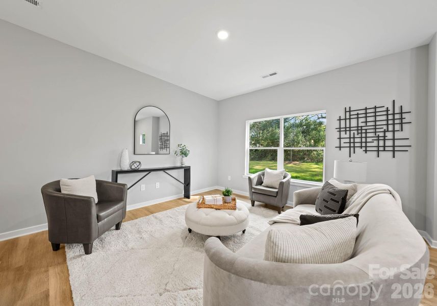 Furnished interior view inside a new home in , Charlotte (Image 11).