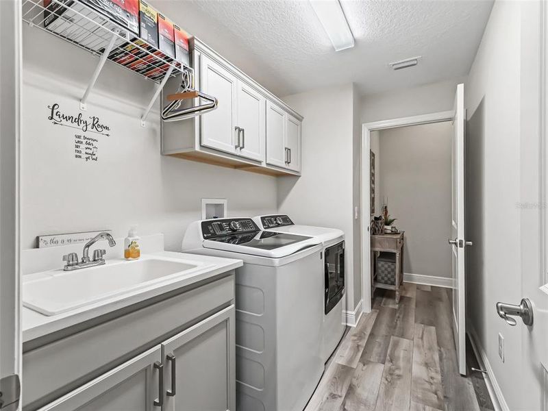 Interior Laundry with Sink