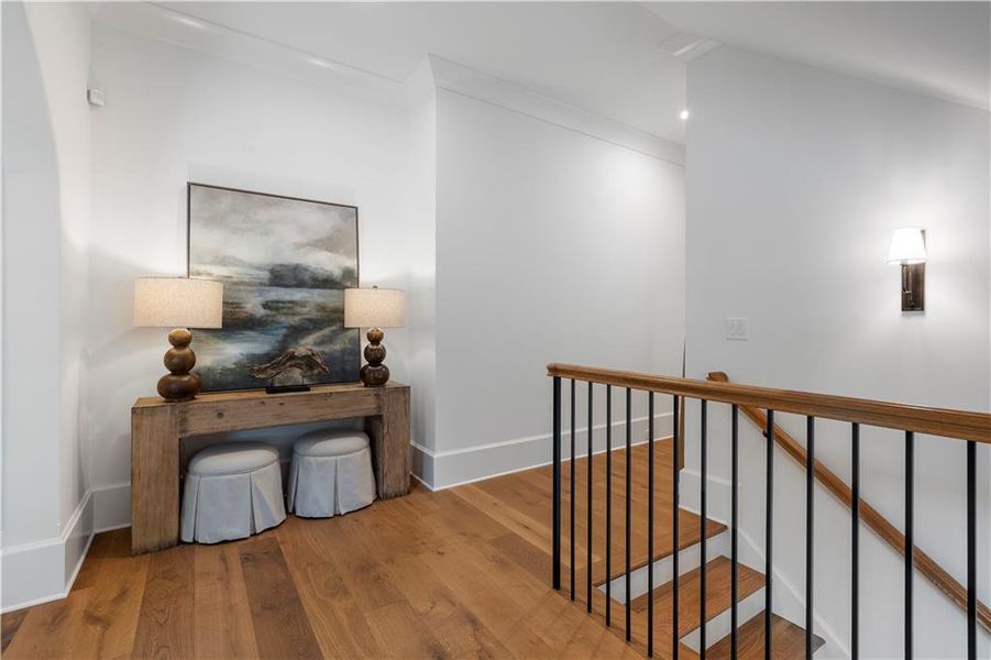 Furnished interior view inside a new home in , Alpharetta (Image 44).