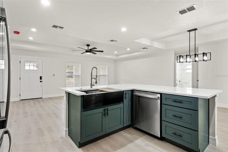 Furnished interior view inside a new home in , Brooksville (Image 6). Furnished interior view inside a new home in , Brooksville (Image 6).