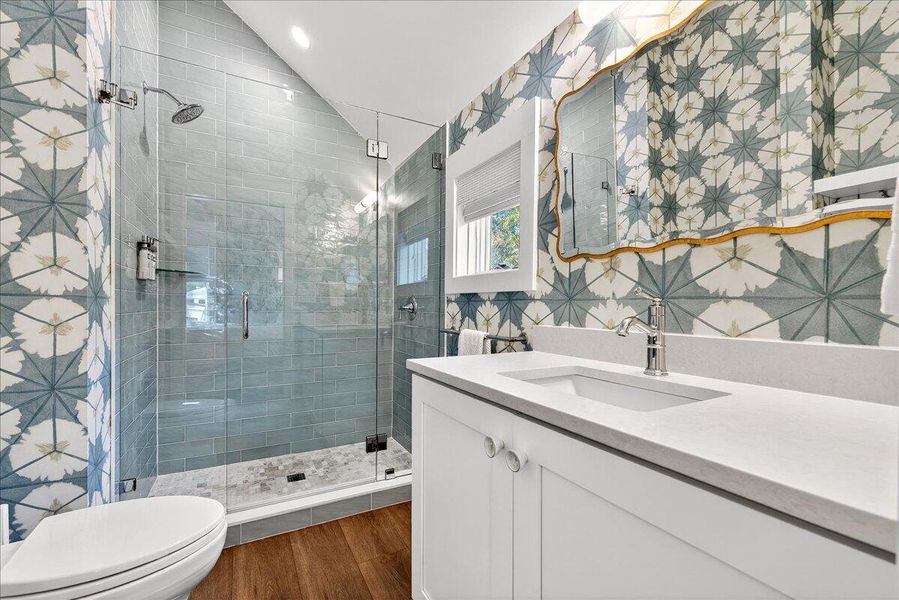 Furnished interior view inside a new home in , Charleston (Image 25).