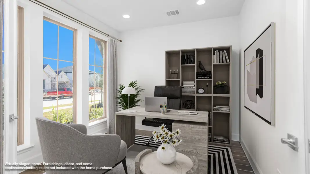 Representative furnished interior of a home built from the 3095W by Perry Homes in Briarley, Montgomery (Image 10).