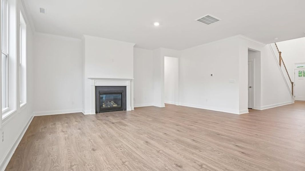 Spacious, unfurnished interior of a new home in Kalas Falls, Wake Forest (Image 17).