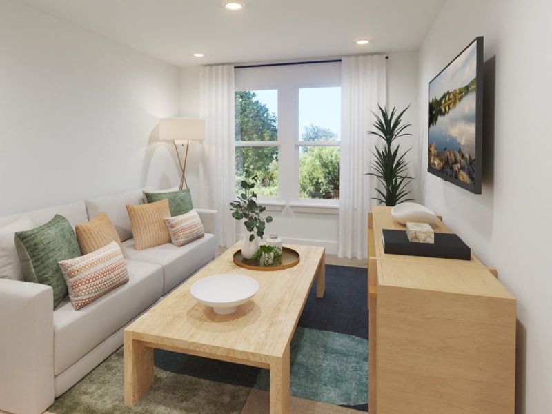 Furnished interior view inside a new home in Poplar Farms, Franklin (Image 5).
