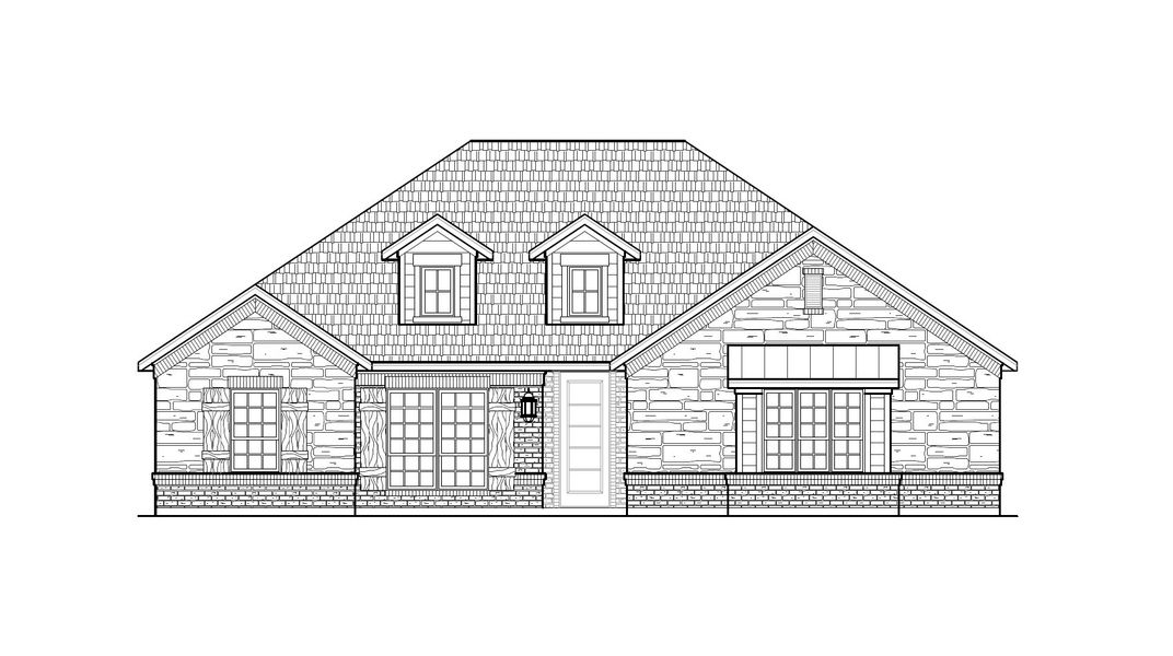 The Aubrey Plan Elevation C The Aubrey Plan Elevation C
