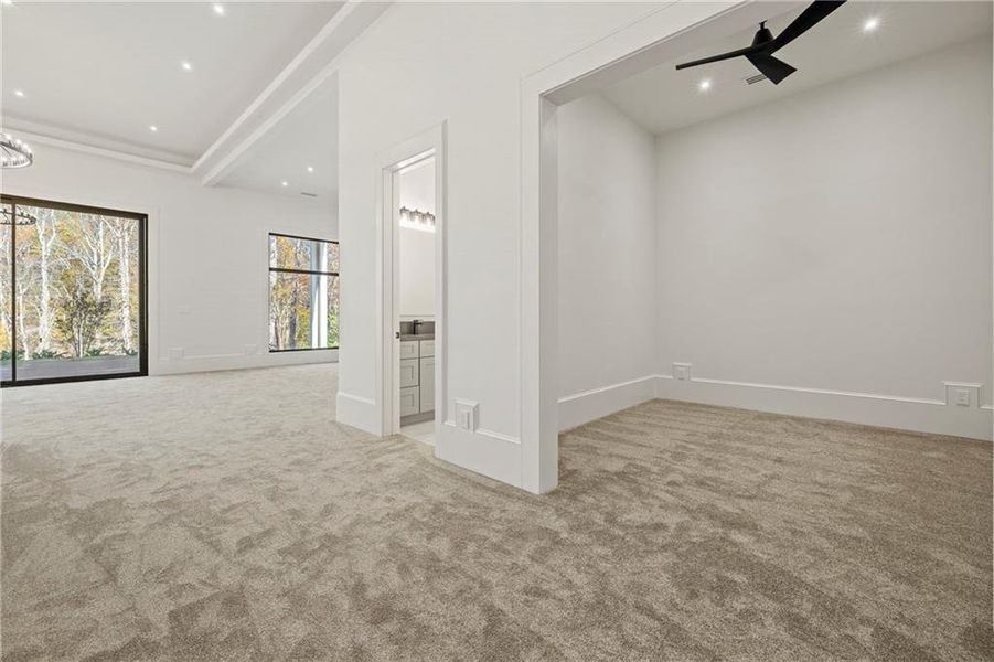 Spacious, unfurnished interior of a new home in , Milton (Image 22).