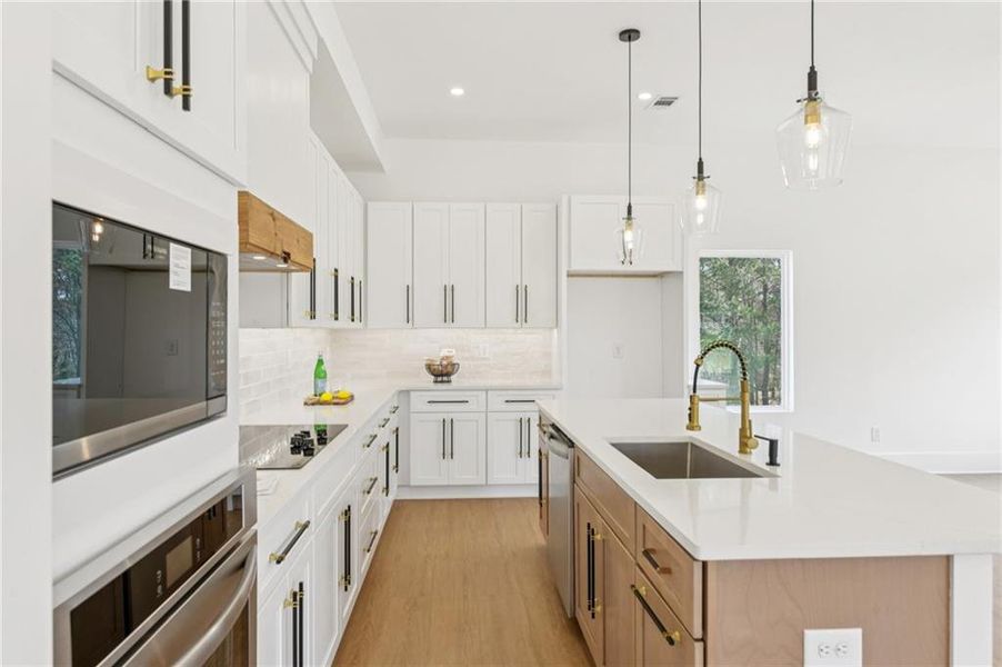 Furnished interior view inside a new home in , Loganville (Image 10).