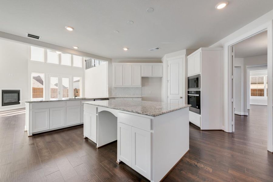 Furnished interior view inside a new home in Somercrest, Midlothian (Image 12).