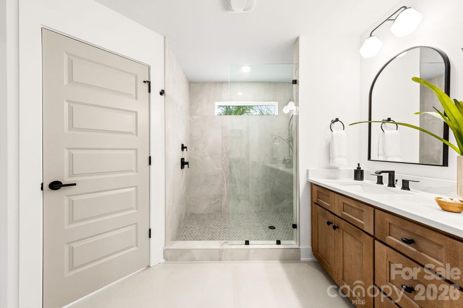 Furnished interior view inside a new home in , Charlotte (Image 6). Furnished interior view inside a new home in , Charlotte (Image 6).