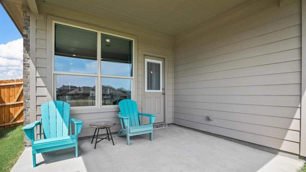 Patio-All Home and community information, including pricing, included features, terms, availability and amenities, are subject to change at any time without notice or obligation. All Drawings, pictures, photographs, video, square footages, floor plans, elevations, features, colors and sizes are approximate for illustration purposes only and will vary from the homes as built.