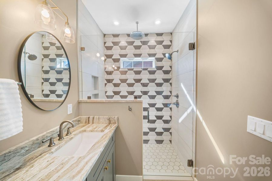 Furnished interior view inside a new home in , Asheville (Image 35).
