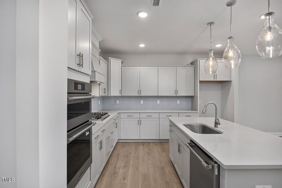 Furnished interior view inside a new home in Tobacco Road, Angier (Image 4).