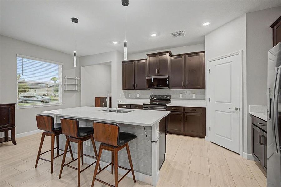 Furnished interior view inside a new home in , San Antonio (Image 13).