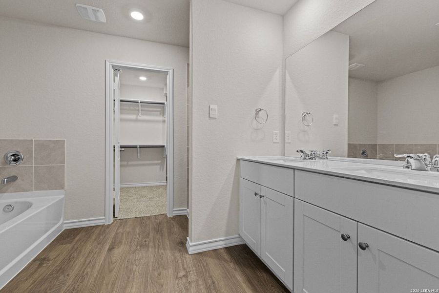 Furnished interior view inside a new home in Stonehill, San Antonio (Image 5).