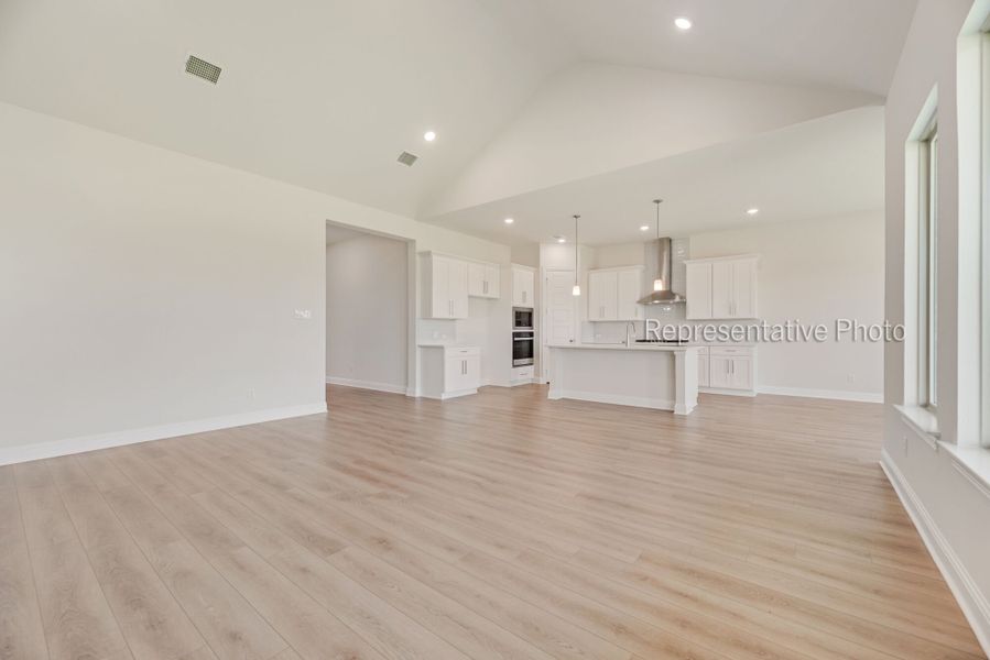 Photo representation of the Avery II floorplan. Colors, finishes and options will vary.