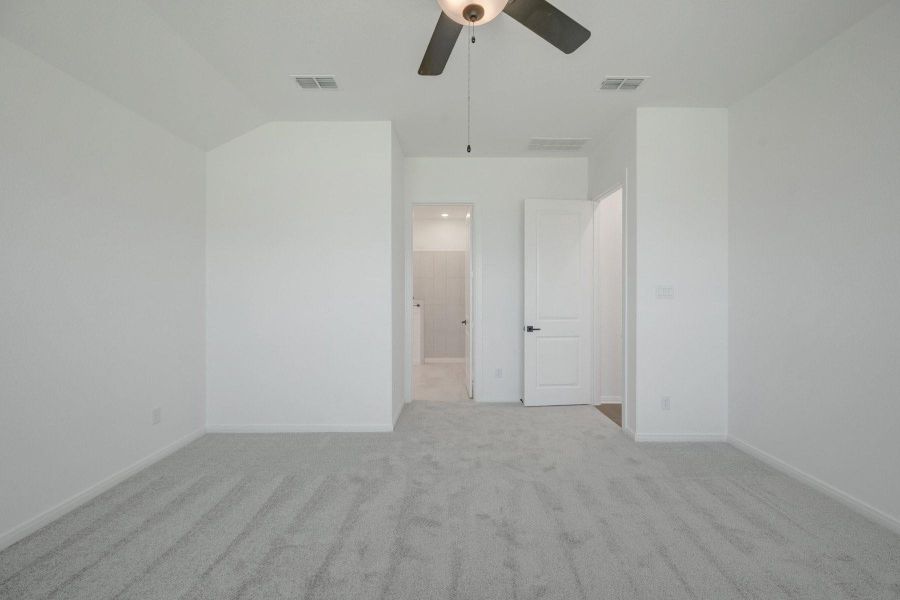 Spacious, unfurnished interior of a new home in Austin Point - Terrace Collection, Richmond (Image 18). Spacious, unfurnished interior of a new home in Austin Point - Terrace Collection, Richmond (Image 18).
