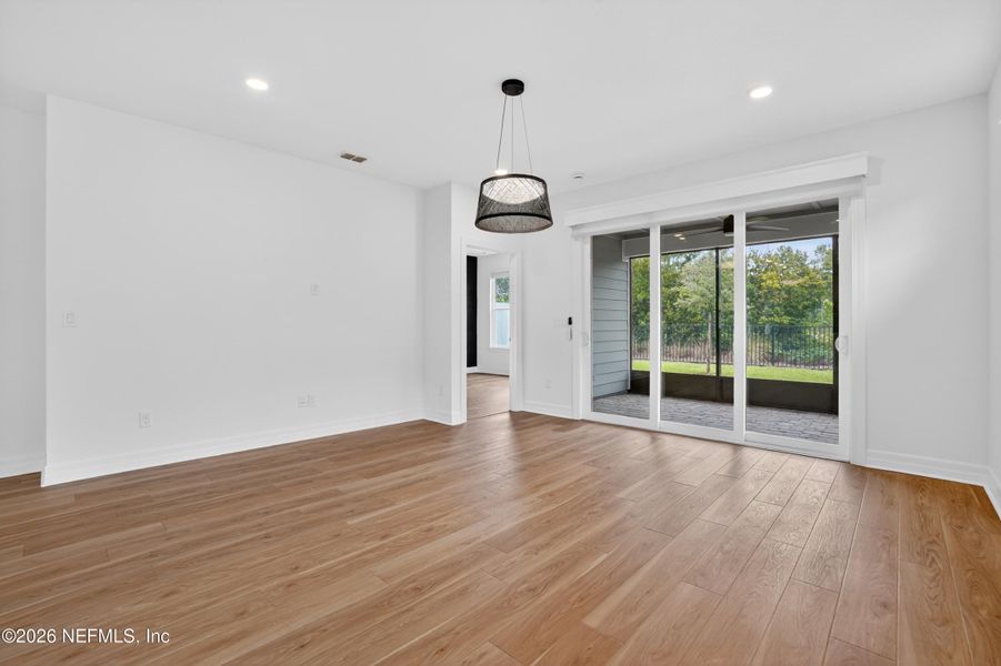 Spacious, unfurnished interior of a new home in Del Webb Wildlight, Wildlight (Image 15). Spacious, unfurnished interior of a new home in Del Webb Wildlight, Wildlight (Image 15).