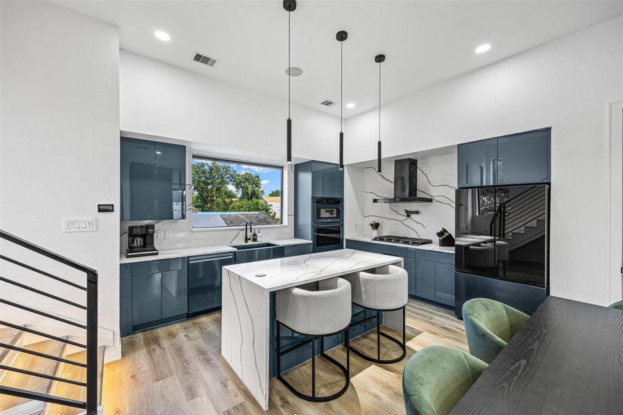 Furnished interior view inside a new home in , Houston (Image 12).