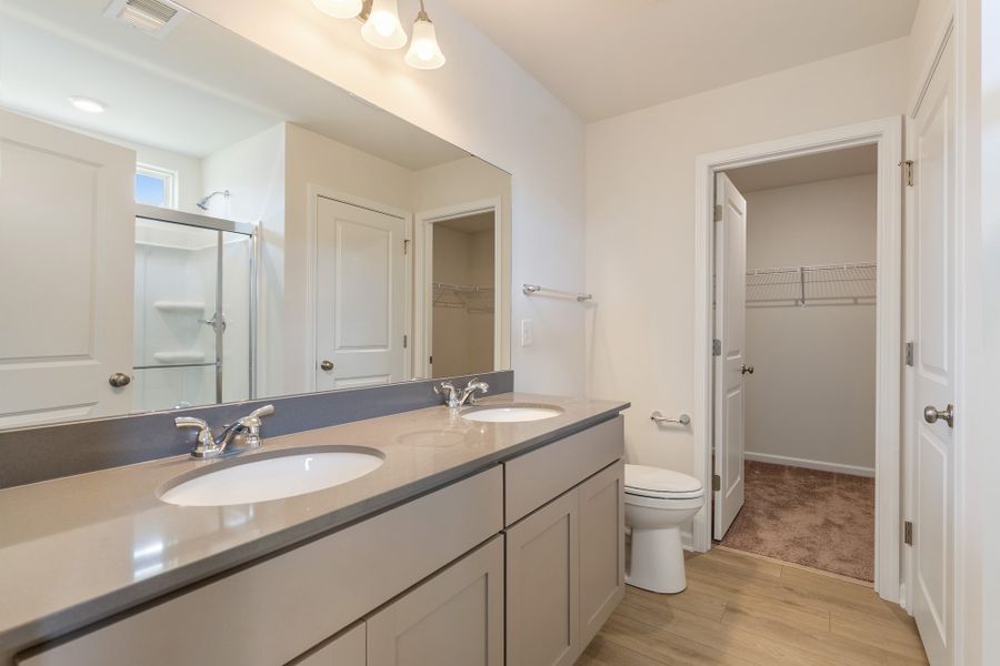 Furnished interior view inside a new home in Braxton Place, Moore (Image 10). Furnished interior view inside a new home in Braxton Place, Moore (Image 10).