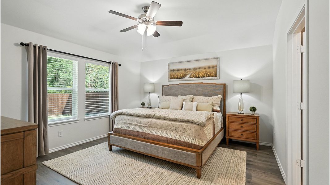 Representative furnished interior of a home built from the Huntsville by D.R. Horton in The Reserve at Timber Creek, Lindale (Image 30).