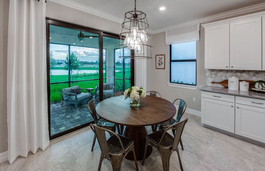 Representative furnished interior of a home built from the Mangrove by Pulte Homes in Coral Edge, Margate (Image 9).