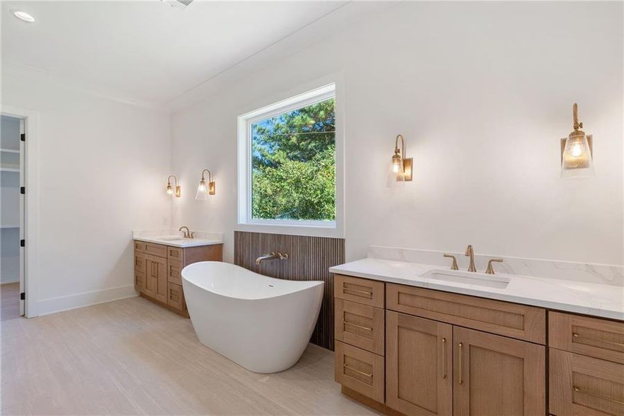 Furnished interior view inside a new home in , Woodstock (Image 17).