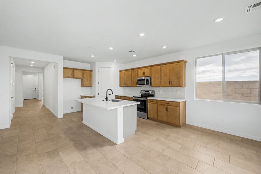 Furnished interior view inside a new home in Skyline Village, San Tan Valley (Image 3).