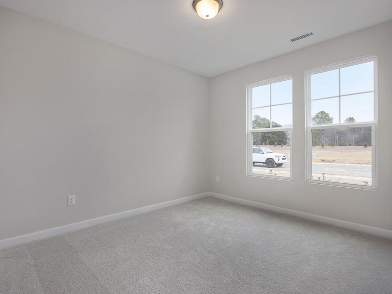 Spacious, unfurnished interior of a new home in Wellers Knoll, Lillington (Image 12). Spacious, unfurnished interior of a new home in Wellers Knoll, Lillington (Image 12).