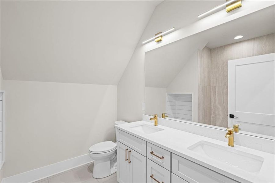 Furnished interior view inside a new home in , Dawsonville (Image 9).