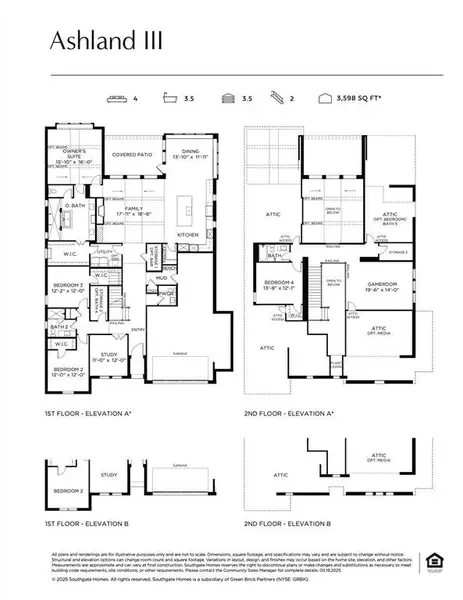 With windows galore, beautiful sight lines throughout the home and spectacular finishes, our Ashland III plan is the dream home you have been searching for!