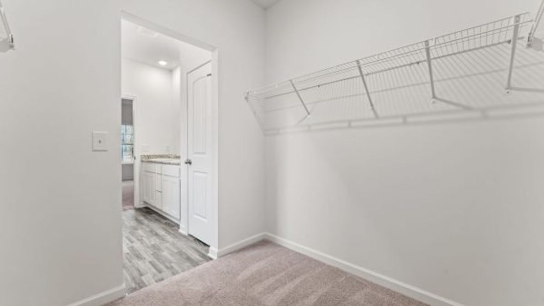 Representative unfurnished interior of a home built from the Elmsworth by Piedmont Residential in Clemit Harris Place, Newnan (Image 18).