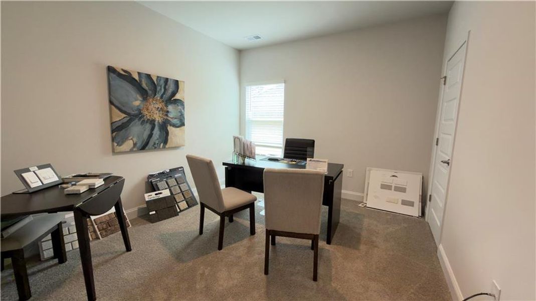Furnished interior view inside a new home in Habersham Meadows, Demorest (Image 26).