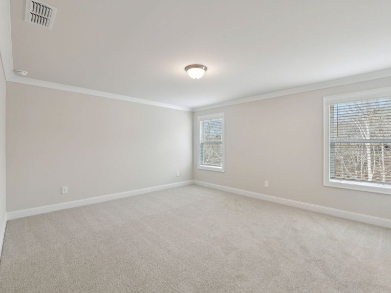 Spacious, unfurnished interior of a new home in River Pointe, Monroe (Image 22). Spacious, unfurnished interior of a new home in River Pointe, Monroe (Image 22).