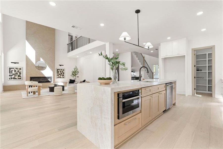 Furnished interior view inside a new home in , Lawrenceville (Image 13).