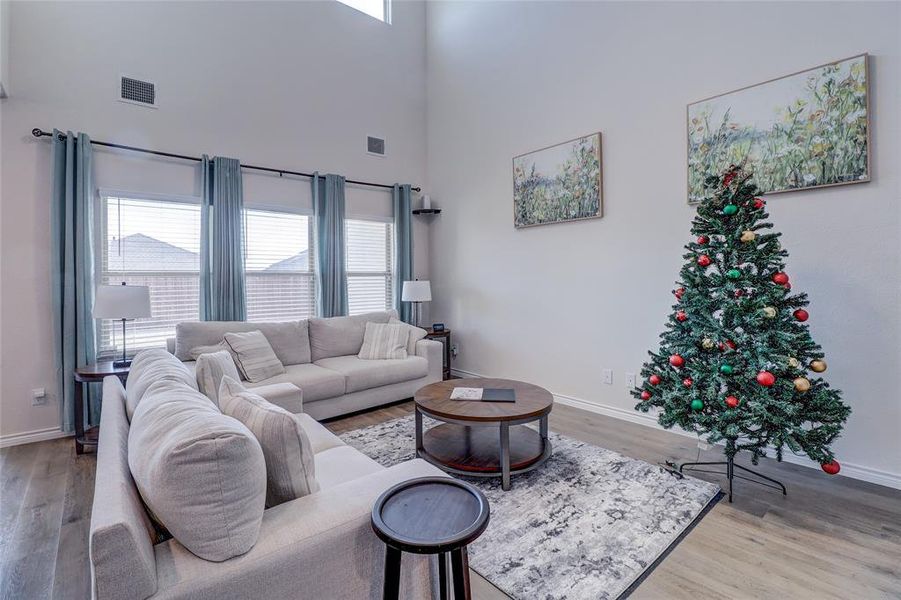 Furnished interior view inside a new home in , McKinney (Image 8). Furnished interior view inside a new home in , McKinney (Image 8).