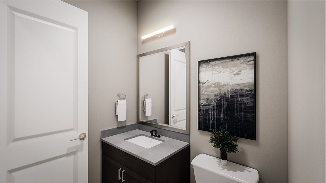 Representative furnished interior of a home built from the Mandarin Plan 5010 by Tri Pointe Homes in Whispering Hills, Laveen (Image 12).