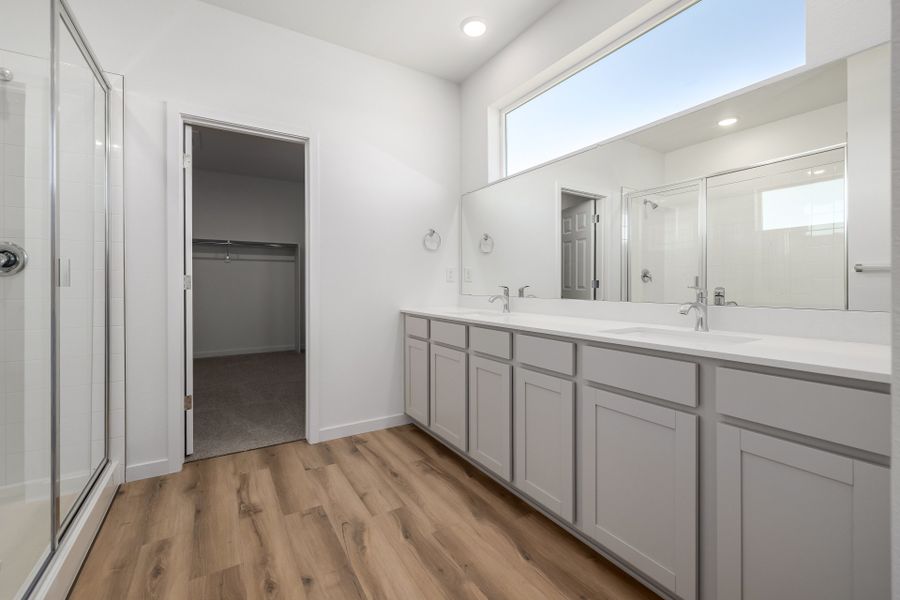 Furnished interior view inside a new home in Arras Park, Thornton (Image 9).
