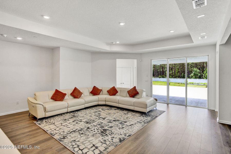 Furnished interior view inside a new home in , Jacksonville (Image 11). Furnished interior view inside a new home in , Jacksonville (Image 11).