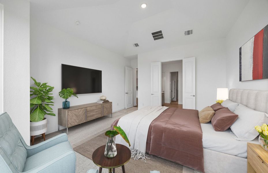Furnished interior view inside a new home in Katy Court, Katy (Image 14).